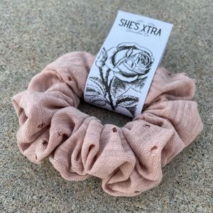 Ripped T Shirt Scrunchie